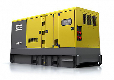 Дизельный генератор Atlas Copco QAS 275 в кожухе