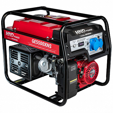 Бензиновый генератор HND GE 5500 XNS Бензиновый генератор HND GE 5500 XNS