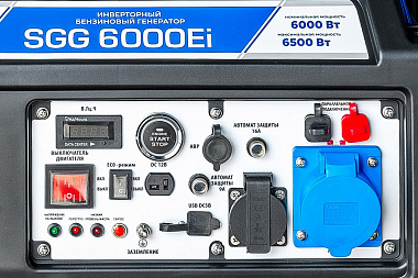 Бензиновый генератор ТСС SGG 6000Ei - Фото 2
