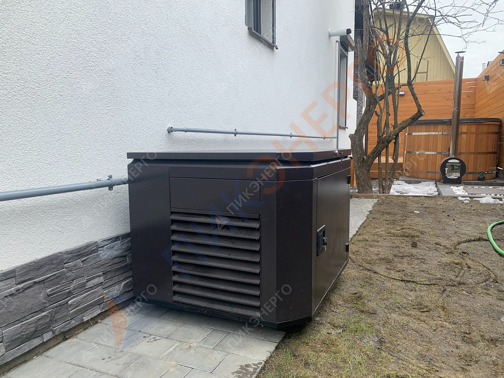 Подключение бензинового генератора Elemax SH7600EX уличного исполнения
