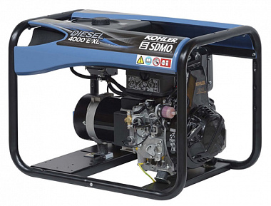 Дизельный генератор SDMO DIESEL 4000 E XL EXPORT с АВР Дизельный генератор SDMO DIESEL 4000 E XL EXPORT с АВР