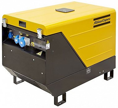 Дизельный генератор Atlas Copco QEP S10 в кожухе