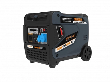 Бензиновый инверторный генератор MITSUI POWER ECO ZM 6000 IM в кожухе с АВР