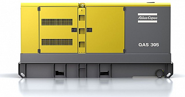 Дизельный генератор Atlas Copco QAS 305 в кожухе Дизельный генератор Atlas Copco QAS 305 в кожухе