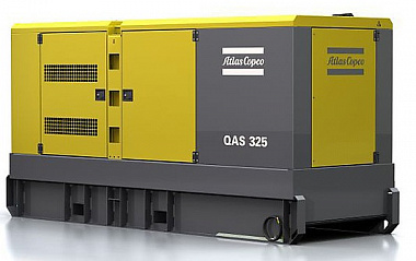 Дизельный генератор Atlas Copco QAS 325 в кожухе