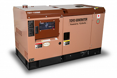 Дизельный генератор Toyo TKV-15SBS в кожухе