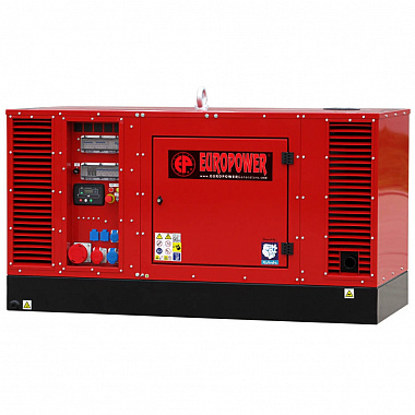 Дизельный генератор EUROPOWER EPS 44 TDE с подогревом в кожухе