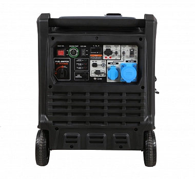 Бензиновый инверторный генератор MITSUI POWER ECO ZM 8000 IM в кожухе с АВР - Фото 2