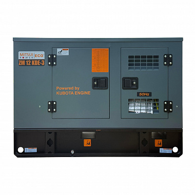 Дизельный генератор MITSUI POWER ECO ZM 12 KDE-3 в кожухе Дизельный генератор MITSUI POWER ECO ZM 12 KDE-3 в кожухе