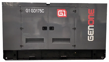 Дизельный генератор G1 GD165W в кожухе Дизельный генератор G1 GD165W в кожухе