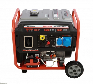 Бензиновый инверторный генератор MITSUI POWER ECO ZM 6000 IU - Фото 2 Бензиновый инверторный генератор MITSUI POWER ECO ZM 6000 IU - Фото 2