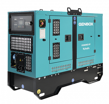 Дизельный генератор Genbox KBT18.5M-S в кожухе Дизельный генератор Genbox KBT18.5M-S в кожухе