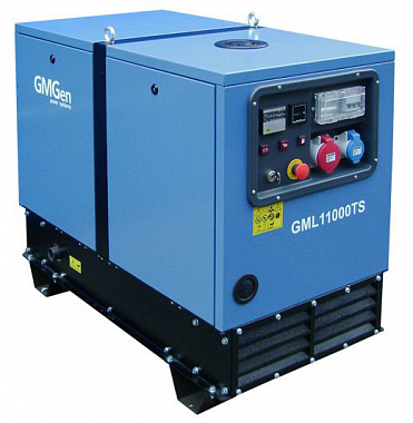 Дизельный генератор GMGen GML11000TS в кожухе
