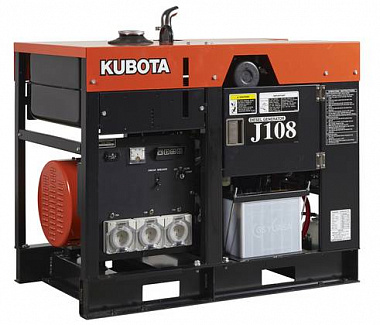 Дизельный генератор KUBOTA J108 с АВР