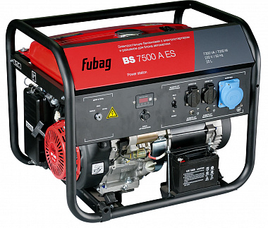 Бензиновый генератор Fubag BS 7500 A ES Бензиновый генератор Fubag BS 7500 A ES