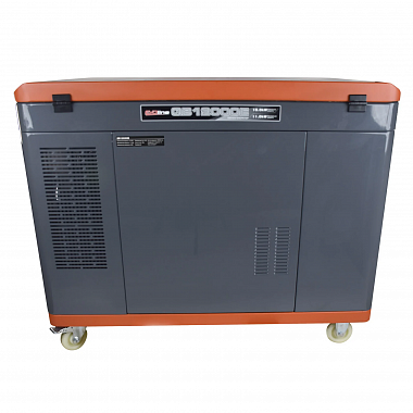 Бензиновый генератор EVOline QB 12000 E в кожухе