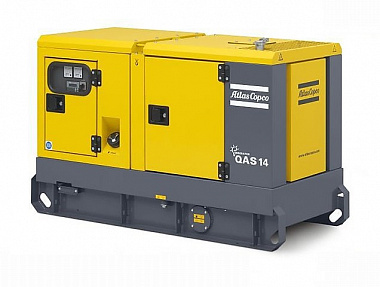 Дизельный генератор Atlas Copco QAS 14 в кожухе