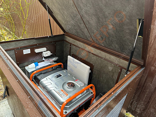Бензиновый генератор Mitsui Power ZM 9500 EA уличного исполнения с АВР - Изображение 2