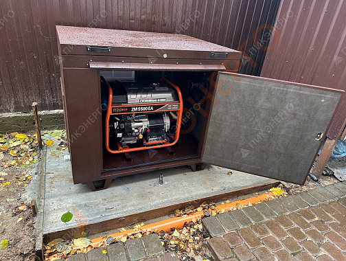 Бензиновый генератор Mitsui Power ZM 9500 EA уличного исполнения с АВР - Изображение 4