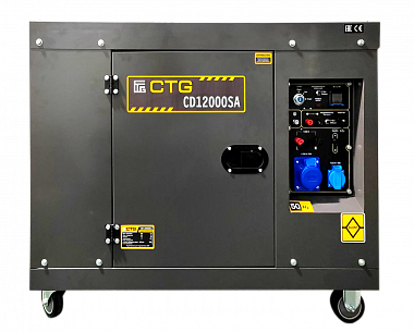 Дизельный генератор CTG CD12000SA в кожухе Дизельный генератор CTG CD12000SA в кожухе