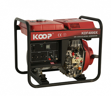 Дизельный генератор KOOP KDF6700XE