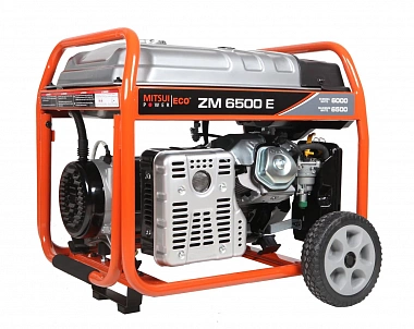 Бензиновый генератор MITSUI POWER ECO ZM 6500 E с АВР Бензиновый генератор MITSUI POWER ECO ZM 6500 E с АВР