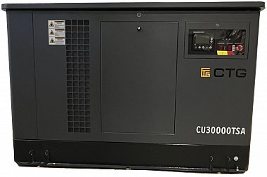 Газовый генератор CTG CU30000TSA в кожухе с АВР Газовый генератор CTG CU30000TSA в кожухе с АВР